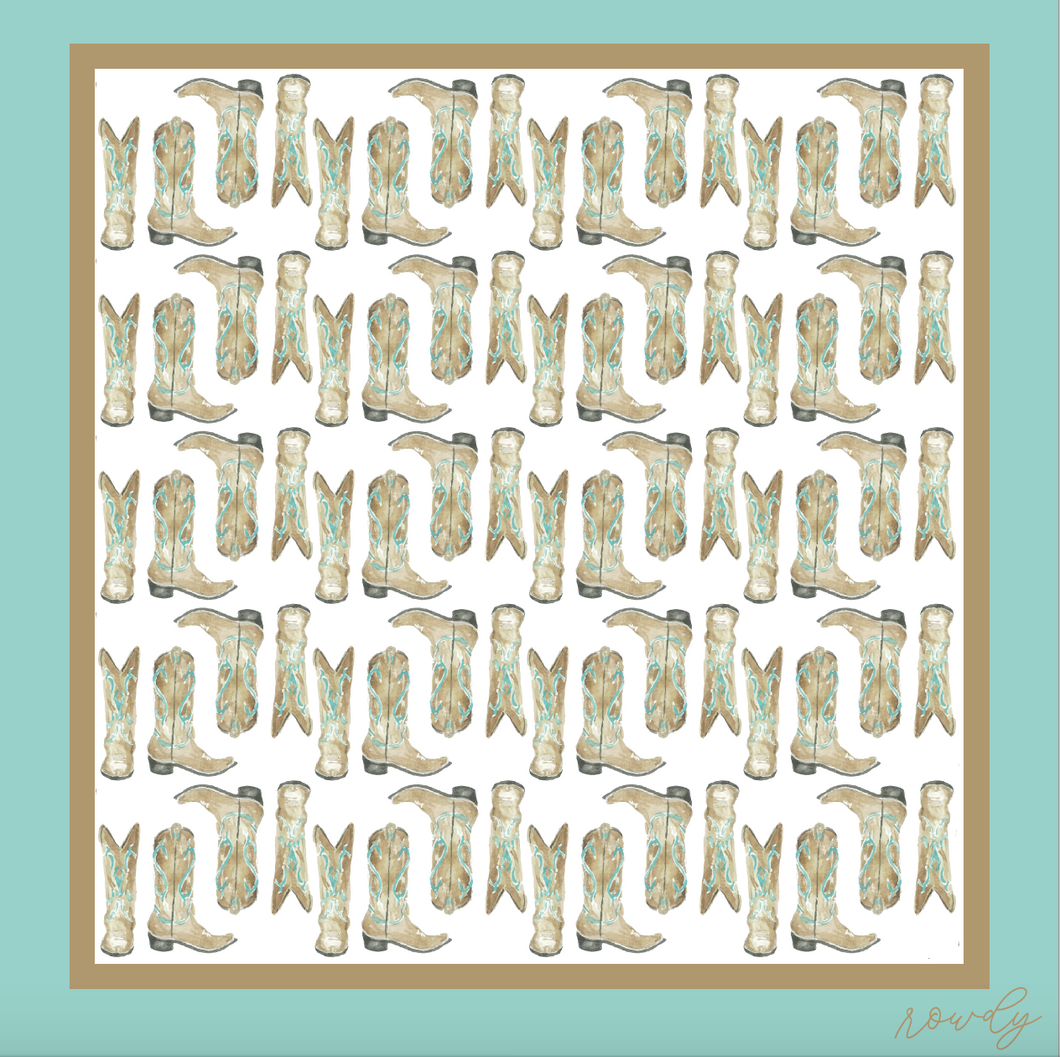 Rowdy Rodeo Boots Scarf